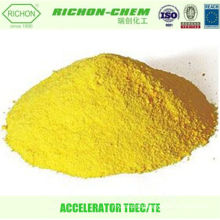 Chemische Hilfmittel-Reifen-Herstellung Material CAS NO.20941-65-5 C10H24N2S4Te Gummizapfer-Pulver TDEC TE-80